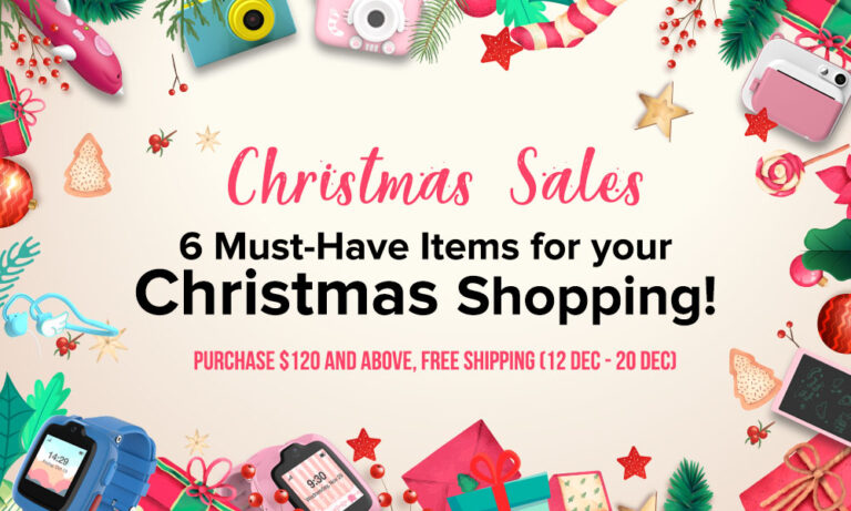 Top 6 Items for Your Christmas Shopping - myFirst