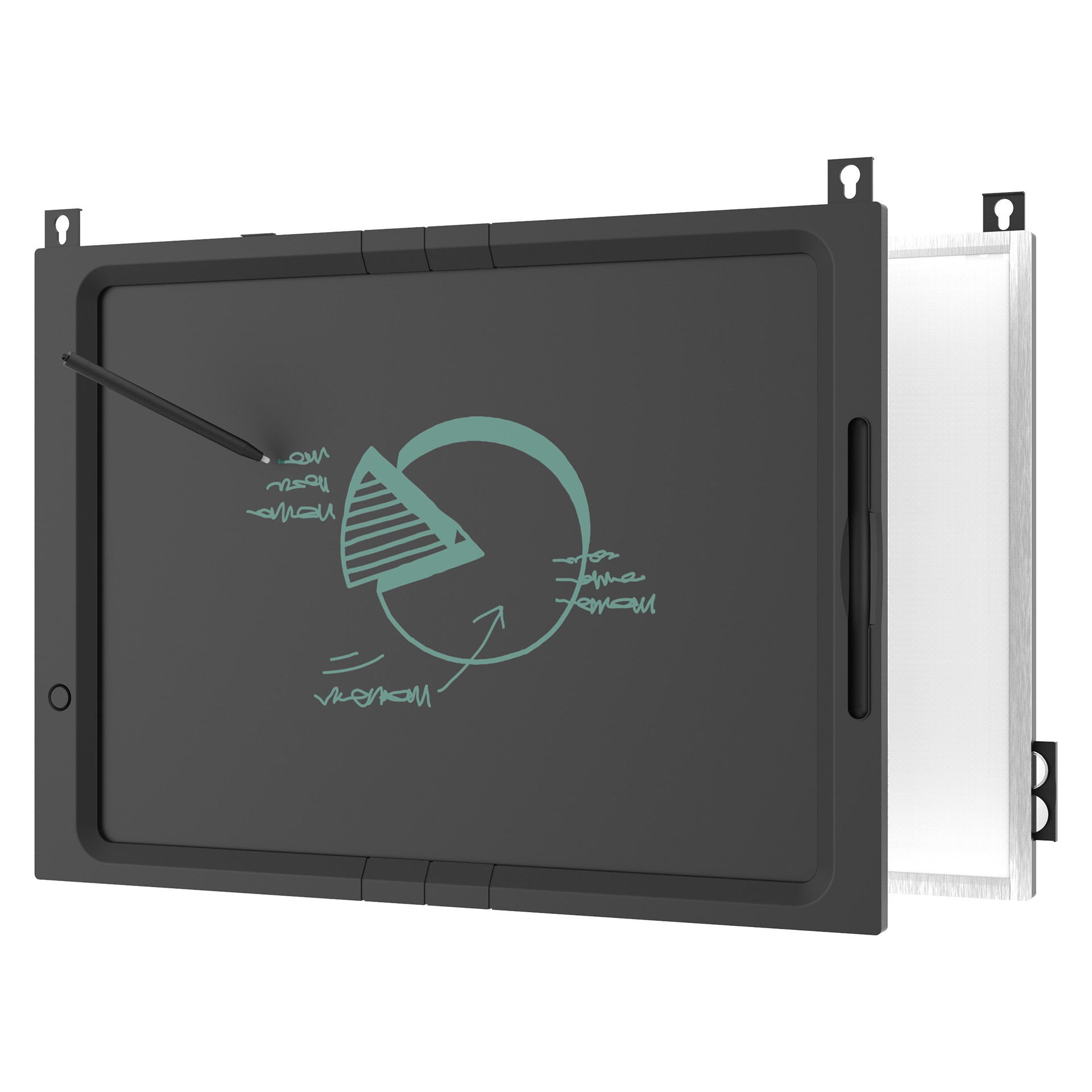 myFirst Sketch Board - 21" Electronic Drawing Pad With Dual Display (LCD Sketch Board + Whiteboard)