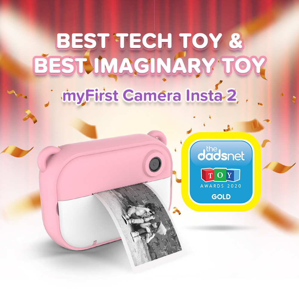 myFirst Camera Insta 2 Gold Award for Best Tech Toy & Best Imaginary Toy