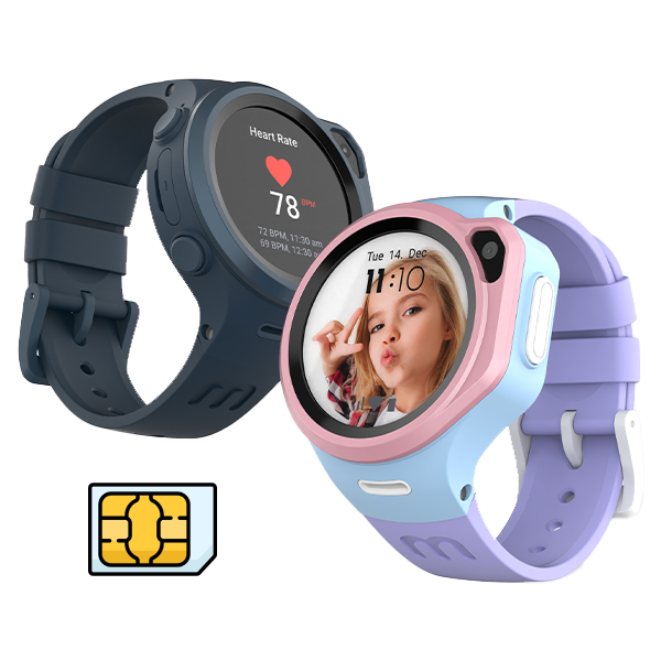 myFirst Fone R1s - 4G Kids Smart Watch Phone with Heart Rate Monitor