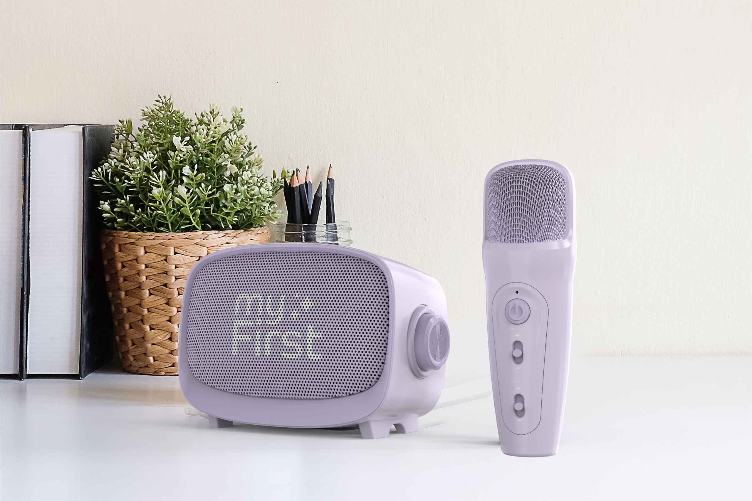 myFirst Voice 2 All-in-One Wireless Karaoke Bluetooth Microphone 98