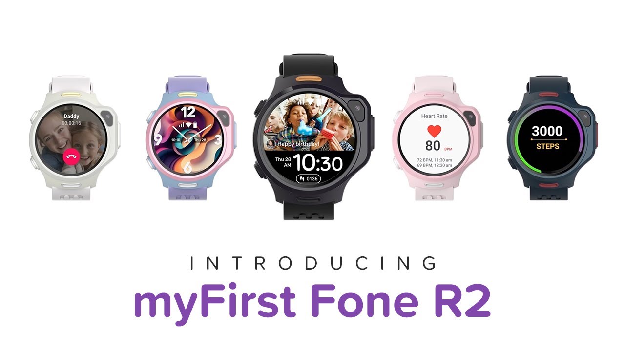 New Smartwatch for Kids - Introducing myFirst Fone R2